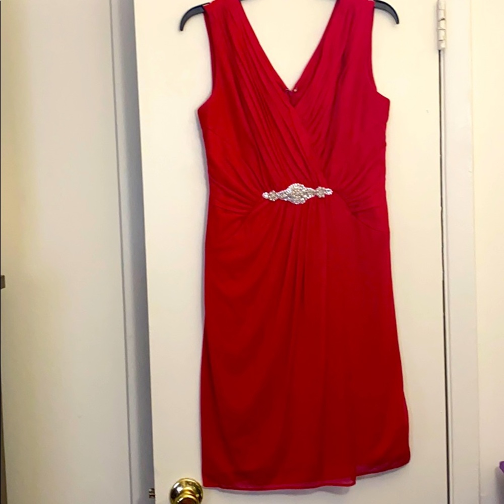 Sexy red dress